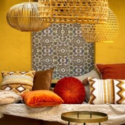 GAZELLE - Kussenhoes 40x60 Cm Tobacco Brown - Bruin - Exclusief Binnenkussen -Dutch Decor 1200x1199 2