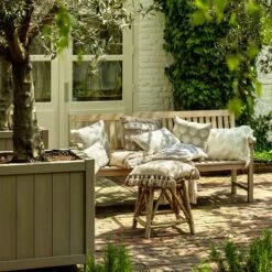 PACIFIC - Sierkussen 30x50 Cm Snow White - Wit - Inclusief Binnenkussen -Dutch Decor 1200x1199 75