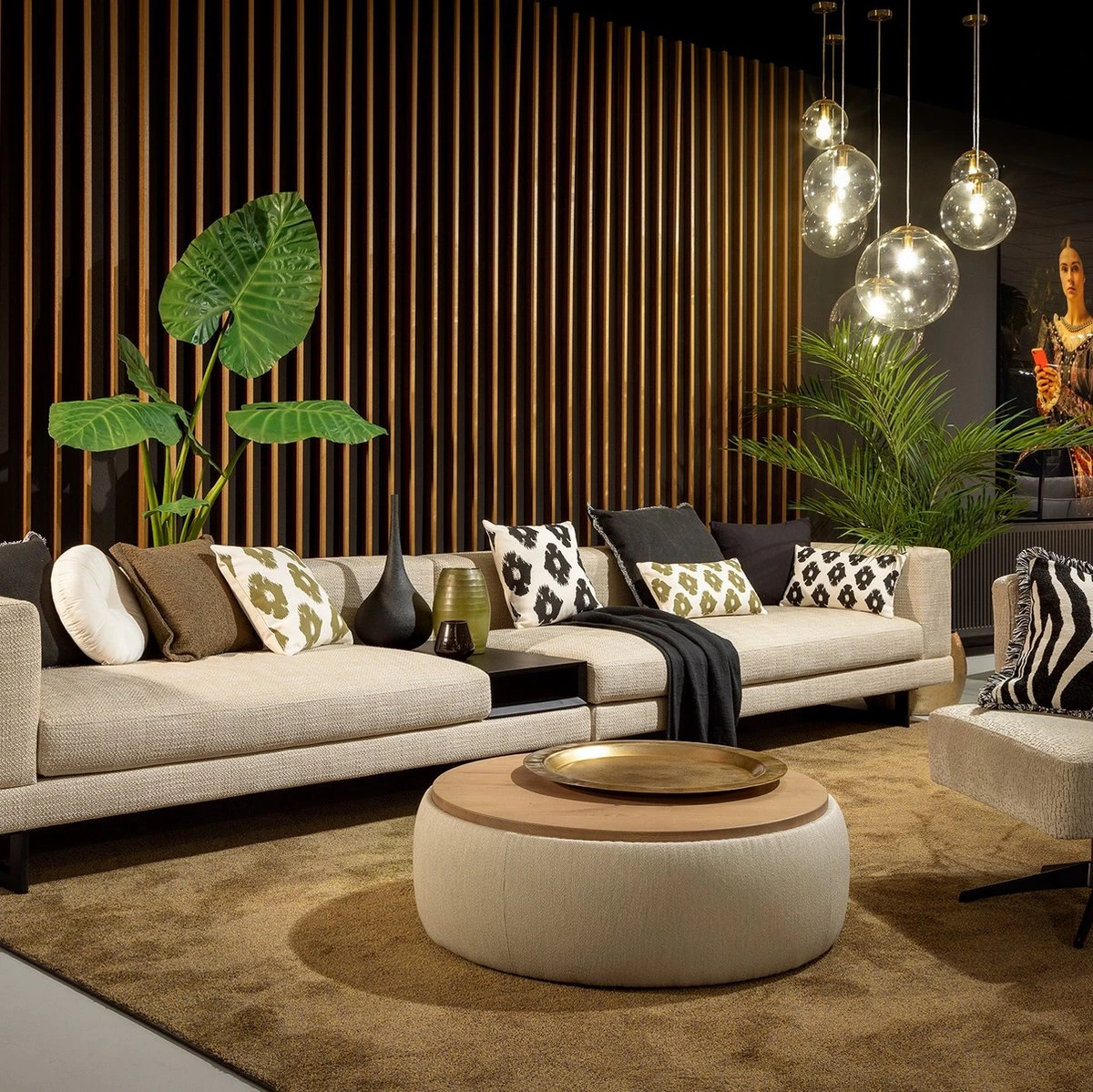 Dutch Decor RICO - Sierkussen 45x45 Cm Olive Branch - Groen - Inclusief Binnenkussen 6 Dutch Decor RICO - Sierkussen 45x45 Cm Olive Branch - Groen - Inclusief Binnenkussen - Afbeelding 6