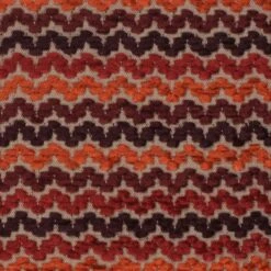 LENA - Sierkussen Geborduurd 45x45 Cm - Rood - Bordeaux - Oranje - Bruin - Retro - Inclusief Binnenvulling -Dutch Decor 1200x1200 1003