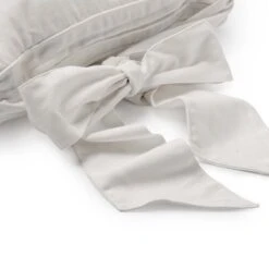 Dutch Decor - JAVAAN - Stoelkussen Met Lint Snow White 45x45 Cm - Wit - Zitkussen -Dutch Decor 1200x1200 1100