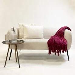 Dutch Decor - FLORIJN - Plaid Fleece 150x200 Cm - Red Plum - Donkerroze - Superzacht - Met Franjes - Deken 7 Dutch Decor - FLORIJN - Plaid Fleece 150x200 Cm - Red Plum - Donkerroze - Superzacht - Met Franjes - Deken -Dutch Decor 1200x1200 1145