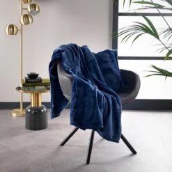 Dutch Decor - BILLY - Plaid Flannel Fleece 150x200 Cm - Insignia Blue - Blauw - Superzacht - Deken -Dutch Decor 1200x1200 1260