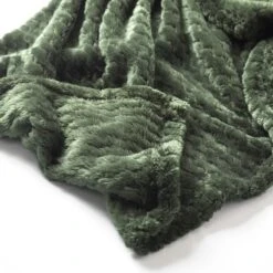 Dutch Decor - MARA - Plaid 150x200 Cm - Mountain View - Groen - Effen - Zigzag Patroon - Superzacht - Deken -Dutch Decor 1200x1200 1305