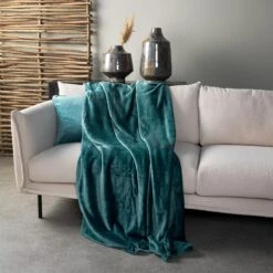 Dutch Decor - CHARLIE - Plaid Flannel Fleece XL - 200x220 Cm - Sagebrush Green - Groen - Deken 7 Dutch Decor - CHARLIE - Plaid Flannel Fleece XL - 200x220 Cm - Sagebrush Green - Groen - Deken -Dutch Decor 1200x1200 1323