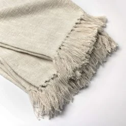 Dutch Decor - JUNE - Plaid Van Katoen 140x180 Cm Snow White - Wit - Deken -Dutch Decor 1200x1200 1341