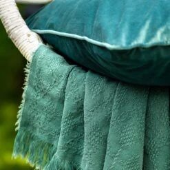 Dutch Decor - BELLE - Plaid Van Katoen 130x180 Cm Sagebrush Green - Groen - Deken -Dutch Decor 1200x1200 1343