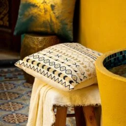 Dutch Decor - BELLE - Plaid Van Katoen 130x180 Cm Snow White - Wit - Deken -Dutch Decor 1200x1200 1354