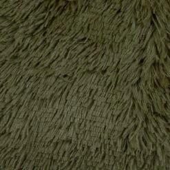 FLUFFY - Kussenhoes Unikleur 45x45 Cm - Olijf - Groen - Exclusief Binnenkussen -Dutch Decor 1200x1200 170