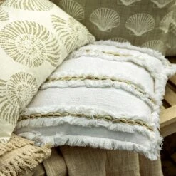 PACIFIC - Kussenhoes 30x50 Cm Snow White - Wit - Exclusief Binnenkussen -Dutch Decor 1200x1200 180