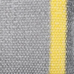 FRANCIS - Kussenhoes 40x60 Cm - Grijs - Geel - Streep - Exclusief Binnenkussen -Dutch Decor 1200x1200 249