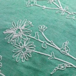 MADELIN - Kussenhoes Van Katoen Beveled Glass 40x60 Cm - Groen - Met Rits -Dutch Decor 1200x1200 258