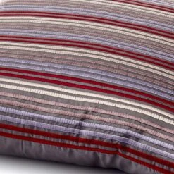 LYRECO - Kussenhoes 45x45 Cm - Donkergrijs - Paars - Rood - Beige - Streepjes - Exclusief Binnenkussen 6 LYRECO - Kussenhoes 45x45 Cm - Donkergrijs - Paars - Rood - Beige - Streepjes - Exclusief Binnenkussen -Dutch Decor 1200x1200 290
