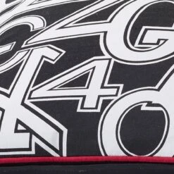 NUMBERS - Kussenhoes Met Print Zwart 50x50 Cm - Exclusief Binnenkussen -Dutch Decor 1200x1200 36