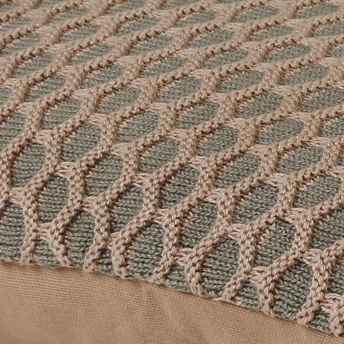 SPECAN - Kussenhoes 45x45 Cm - Camel - Bruin - Met Rits 3 SPECAN - Kussenhoes 45x45 Cm - Camel - Bruin - Met Rits - Afbeelding 3