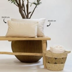 FINN - Kussenhoes Velvet 30x50 Cm - Snow White - Wit - Exclusief Binnenkussen -Dutch Decor 1200x1200 455