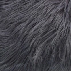 MEES - Kussenhoes 45x45 Cm - Donkergrijs- Antraciet - Fluffy - Superzacht - Exclusief Binnenkussen -Dutch Decor 1200x1200 470