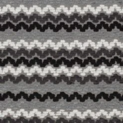 LENA - Sierkussen Geborduurd 45x45 Cm - Donkergrijs - Grijs - Wit - Zwart - Inclusief Binnenvulling -Dutch Decor 1200x1200 561