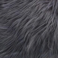 MEES - Sierkussen 45x45 Cm - Donkergrijs - Antraciet - Fluffy - Superzacht - Inclusief Binnenvulling -Dutch Decor 1200x1200 569