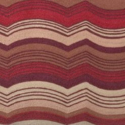 LUUK - Sierkussen 45x45 Cm - Bordeaux - Rood - Roze - Streepjes - Retro - Inclusief Binnenvulling -Dutch Decor 1200x1200 592