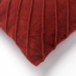 PACO - Sierkussen Velvet 40x60 Cm Merlot - Rood - Inclusief Binnenvulling -Dutch Decor 1200x1200 626