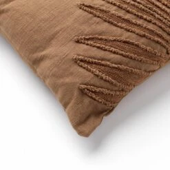 LEX - Sierkussen Van Katoen 45x45 Cm Tobacco Brown - Bruin - Inclusief Binnenvulling -Dutch Decor 1200x1200 648