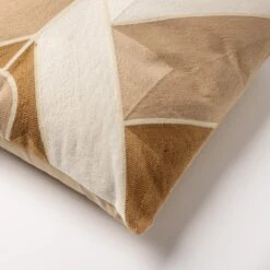 DANNY - Sierkussen Semolina 45x45 Cm - Beige - Inclusief Binnenvulling -Dutch Decor 1200x1200 684