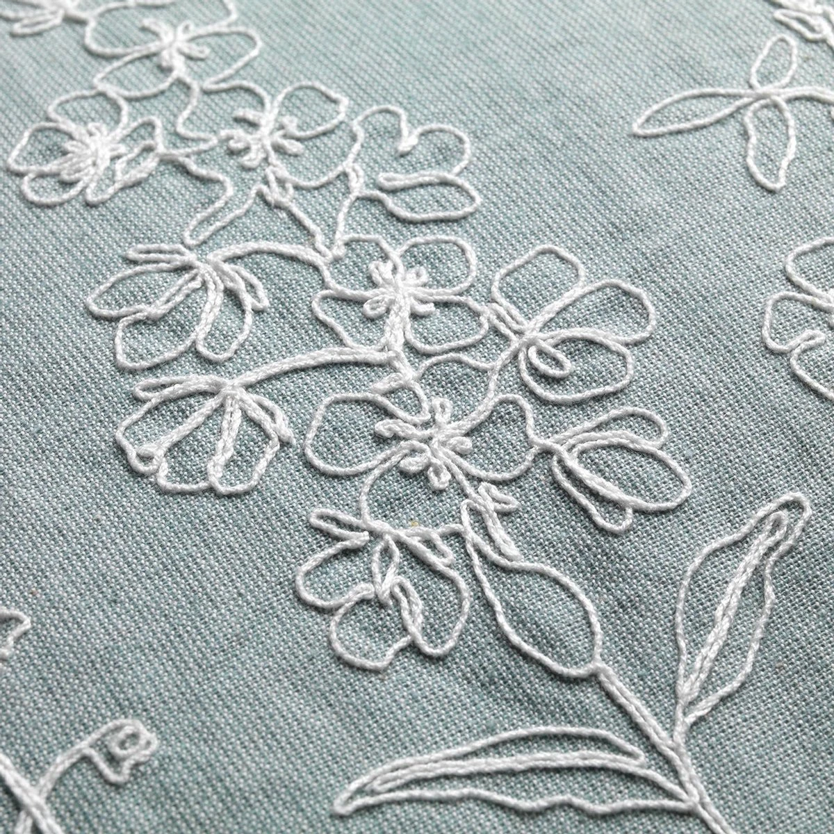 MADELIN - Sierkussen Van Katoen Jadeite 40x60 Cm - Groen - Inclusief Binnenvulling 3 MADELIN - Sierkussen Van Katoen Jadeite 40x60 Cm - Groen - Inclusief Binnenvulling - Afbeelding 3