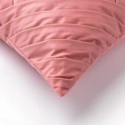 PHILLY - Sierkussen Velvet 45x45 Cm - Dusty Rose - Roze - Inclusief Binnenvulling -Dutch Decor 1200x1200 759