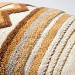 GAZELLE - Sierkussen 40x60 Cm Tobacco Brown - Bruin - Inclusief Binnenvulling -Dutch Decor 1200x1200 771