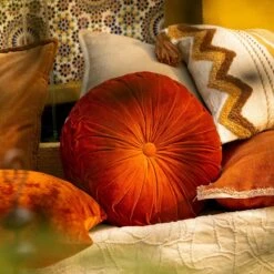 GAZELLE - Sierkussen 40x60 Cm Tobacco Brown - Bruin - Inclusief Binnenvulling -Dutch Decor 1200x1200 772