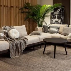 Dutch Decor - KAJA - Sierkussen Rond Velvet 40 Cm - Snow White - Wit -Dutch Decor 1200x1200 810