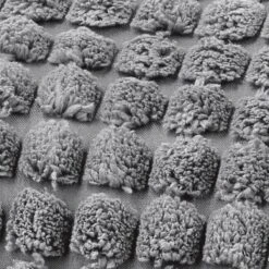 ROME - Sierkussen Uni 45x45 Cm - Charcoal Gray - Donkergrijs - Inclusief Binnenvulling -Dutch Decor 1200x1200 819