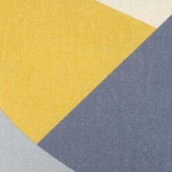 TOMAT - Sierkussen 50x50 Cm - Blauw - Geel - Grijs - Inclusief Binnenvulling -Dutch Decor 1200x1200 943