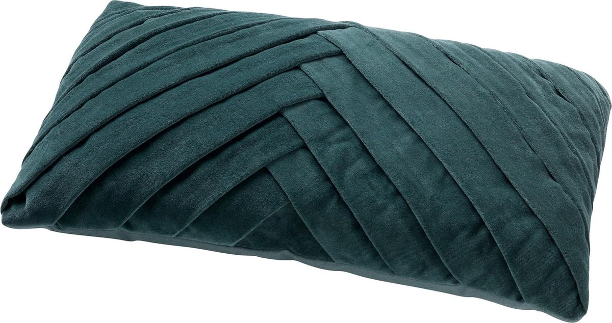 FEMM - Kussenhoes Velvet 30x50 Cm - Sagebrush Green - Groen - Exclusief Binnenkussen 4 FEMM - Kussenhoes Velvet 30x50 Cm - Sagebrush Green - Groen - Exclusief Binnenkussen - Afbeelding 4
