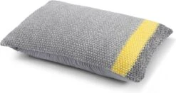 FRANCIS - Kussenhoes 40x60 Cm - Grijs - Geel - Streep - Exclusief Binnenkussen -Dutch Decor 1200x635