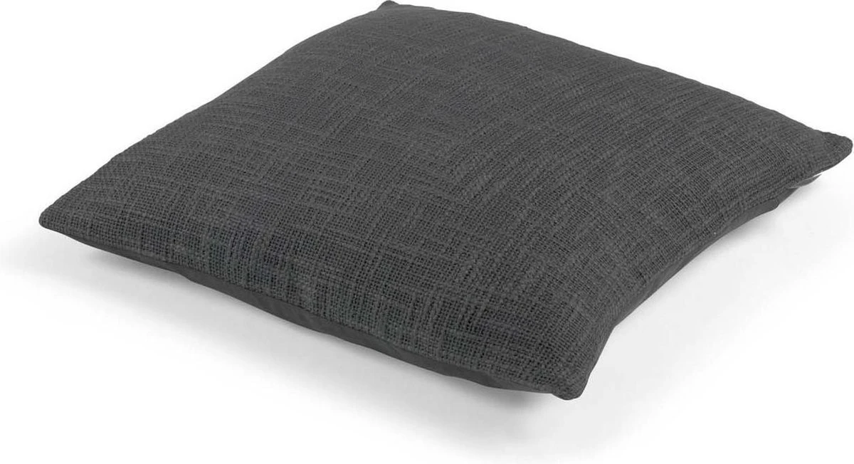 SARA - Sierkussen Donkergrijs 45x45 Cm - Inclusief Binnenvulling 3 SARA - Sierkussen Donkergrijs 45x45 Cm - Inclusief Binnenvulling - Afbeelding 3