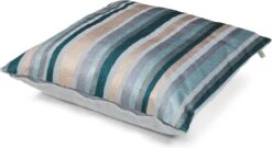 ERIK - Kussenhoes 45x45 Cm - Mist - Lichtgrijs - Beige - Blauw - Streepjes - Exclusief Binnenkussen -Dutch Decor 1200x655