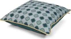 RUBEN - Kussenhoes Katoen - 45x45 Cm - Smaragd Groen - Met Goudkleurige Bies - Met Rits 7 RUBEN - Kussenhoes Katoen - 45x45 Cm - Smaragd Groen - Met Goudkleurige Bies - Met Rits -Dutch Decor 1200x663 1