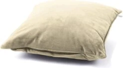 VELVET - Sierkussen 45x45 Cm - Zand - Beige - Effen - Inclusief Binnenvulling -Dutch Decor 1200x669 1