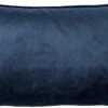 FINN - Kussenhoes Velvet 30x50 Cm - Insignia Blue - Donkerblauw - Exclusief Binnenkussen