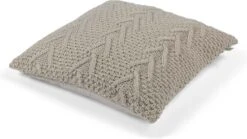 NOACH - Kussenhoes Zand 45x45 Cm - Exclusief Binnenkussen -Dutch Decor 1200x675