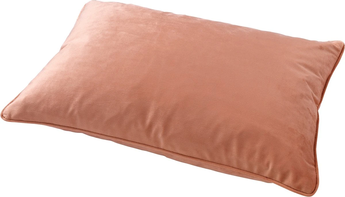 FINN - Kussenhoes Velvet Muted Clay 40x60 Cm - Roze - Exclusief Binnenkussen 2 FINN - Kussenhoes Velvet Muted Clay 40x60 Cm - Roze - Exclusief Binnenkussen - Afbeelding 2