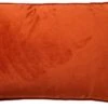 FINN - Sierkussen Velvet 30x50 Cm - Potters Clay - Oranje - Inclusief Binnenvulling