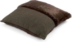 Dutch Decor ANGELA - Sierkussen Bruin 45x45 Cm - Inclusief Binnenkussen -Dutch Decor 1200x698 2