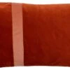 PIPPA - Kussenhoes Velvet 30x50 Cm - Potters Clay - Oranje - Exclusief Binnenkussen