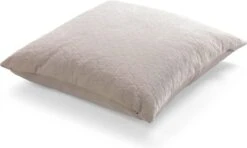 BELFOR - Sierkussen 45x45 Cm - Zand - Beige - Subtiel Motief - Velvet - Inclusief Binnenvulling -Dutch Decor 1200x718 4