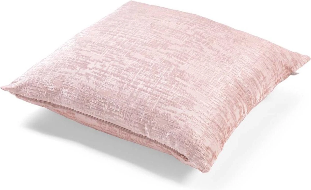 CILY - Sierkussen 45x45 Cm - Roze - Inclusief Binnenvulling 3 CILY - Sierkussen 45x45 Cm - Roze - Inclusief Binnenvulling - Afbeelding 3