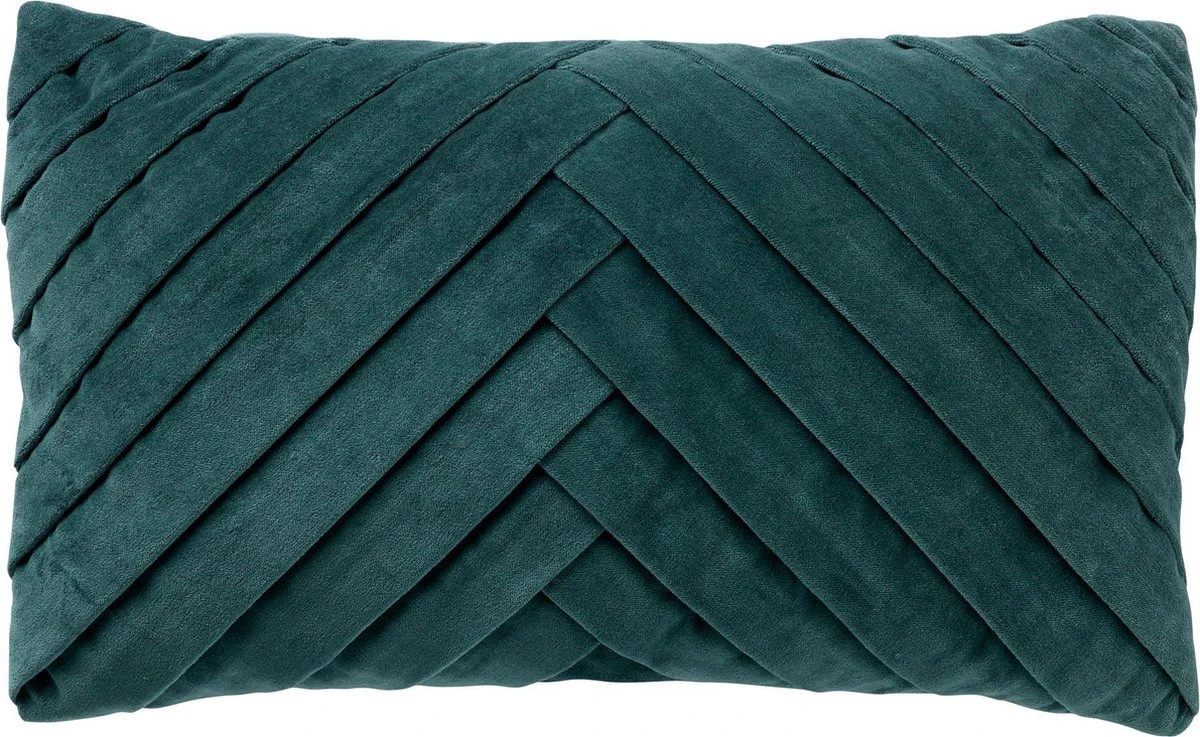FEMM - Kussenhoes Velvet 30x50 Cm - Sagebrush Green - Groen - Exclusief Binnenkussen 1 FEMM - Kussenhoes Velvet 30x50 Cm - Sagebrush Green - Groen - Exclusief Binnenkussen