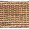 DANA - Kussenhoes Van Katoen Tobacco Brown 40x60 Cm - Bruin - Exclusief Binnenkussen